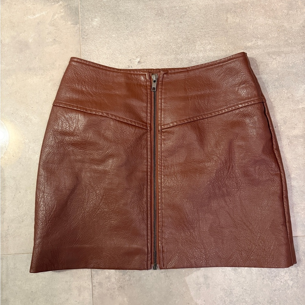 ASTR Leather Skirt | S